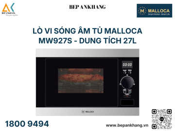 Lò Vi Sóng Âm Tủ MALLOCA  MW927S